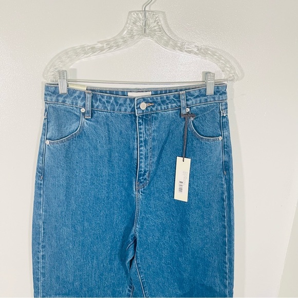 NEW ROLLA'S Genie Jean Ashley Blue High Rise 80s Style Balloon Leg Rigid Denim - Picture 7 of 9